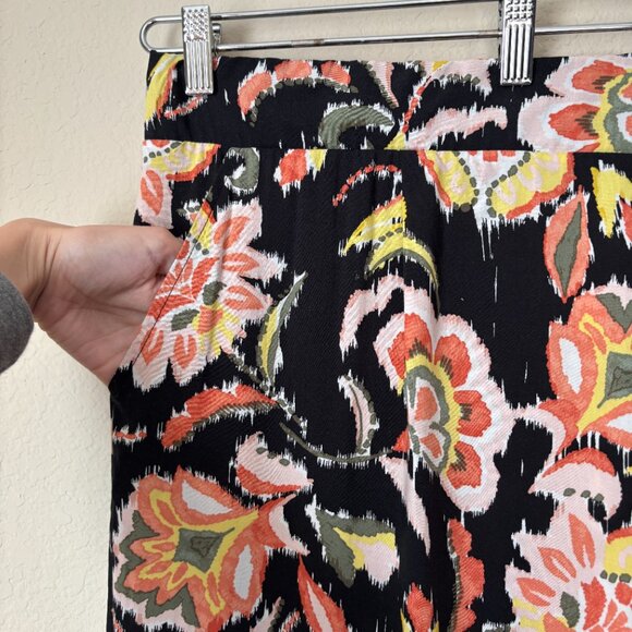 Torrid 3X Boho Floral Printed Pull-On Wide Leg Pant - Picture 5 of 10